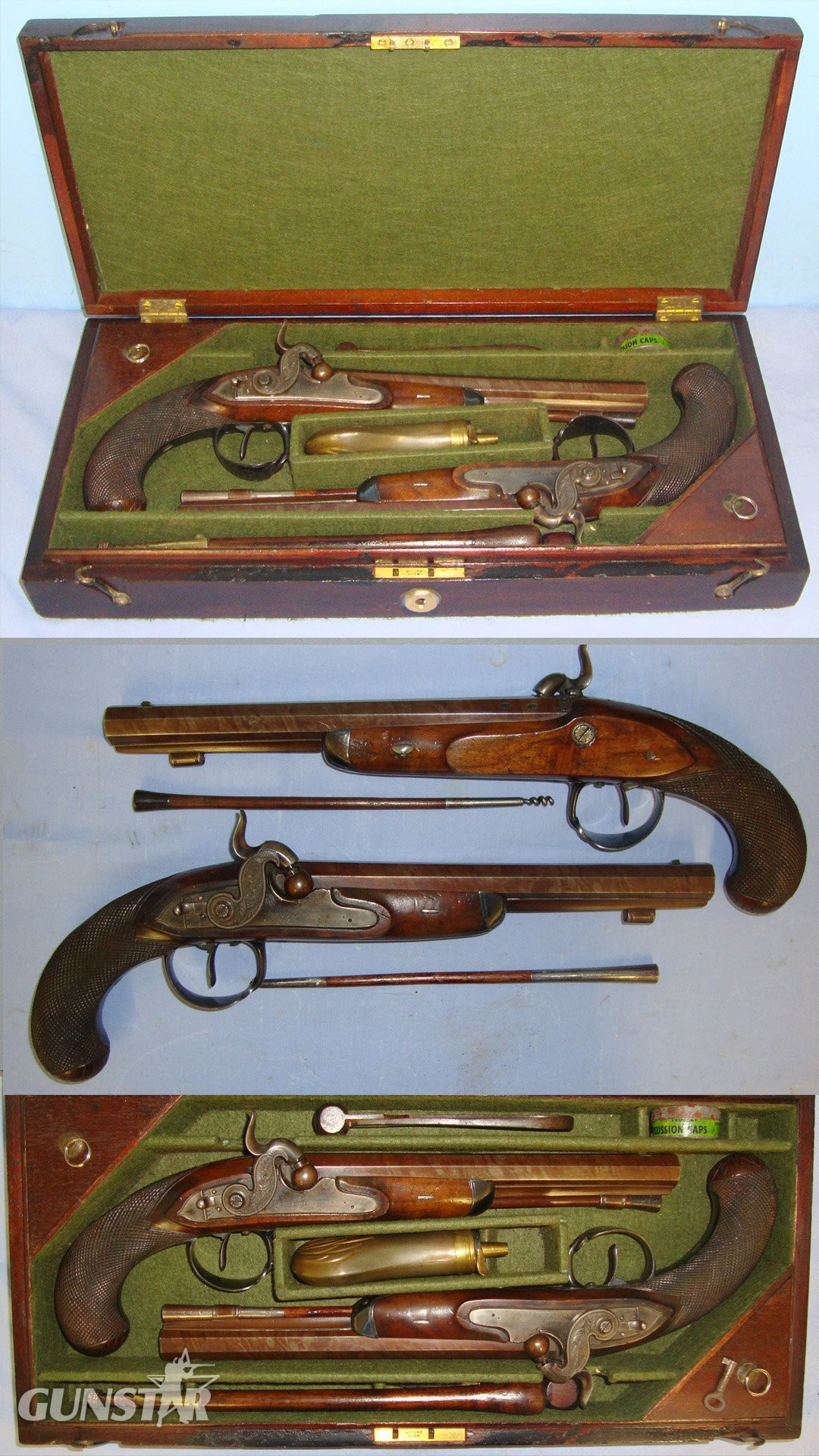  Twigg Converted To Percussion & accessories Sn 22967:2 .577 Muzzleloader