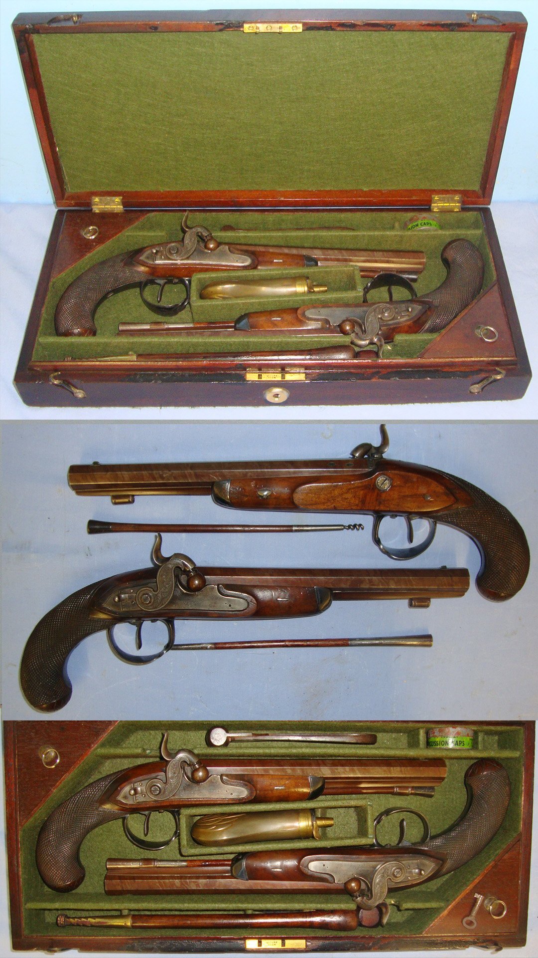  Twigg Converted To Percussion & accessories Sn 22967:2 .577 Muzzleloader