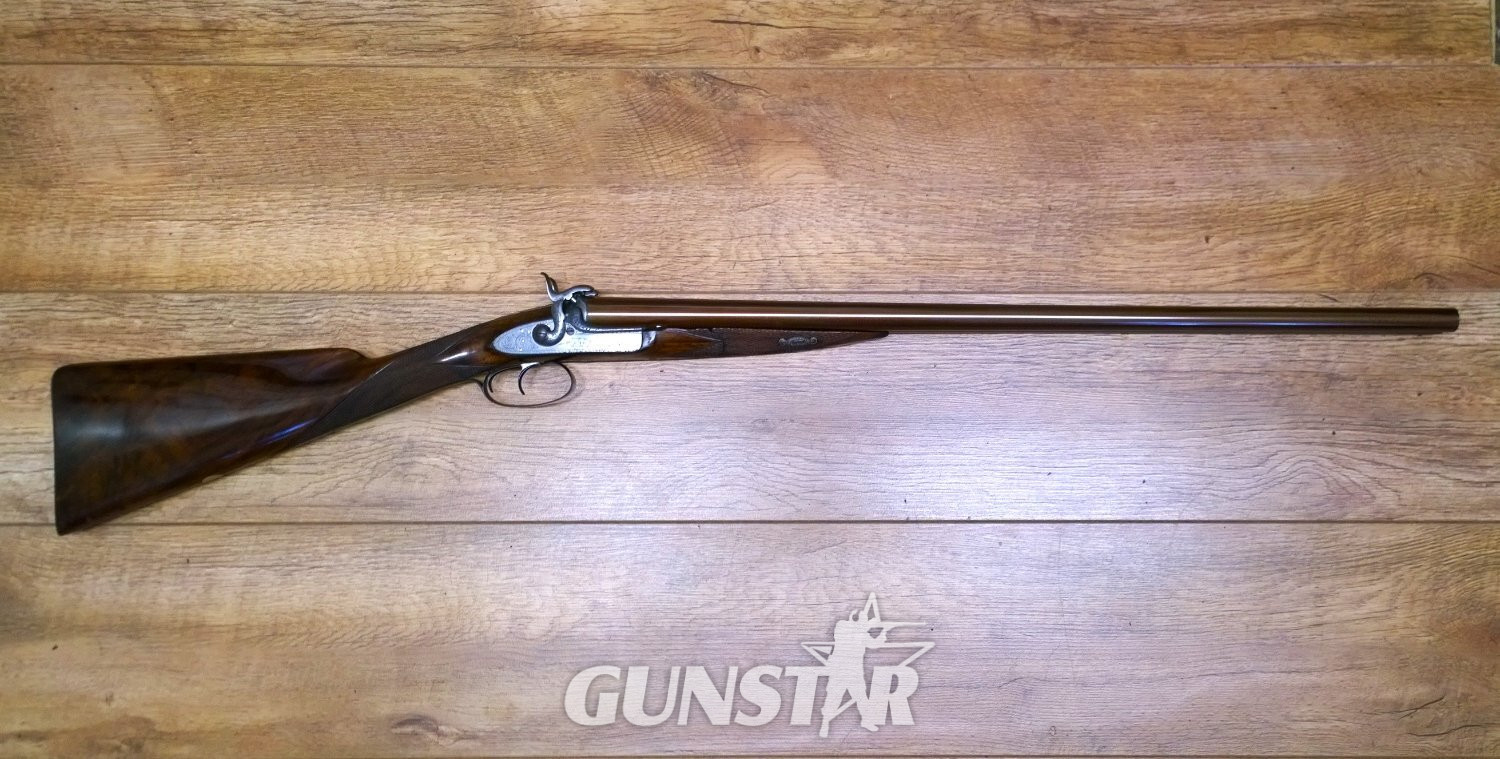 G. E. Lewis SXS Hammer Side By Side 12 Bore/gauge in 