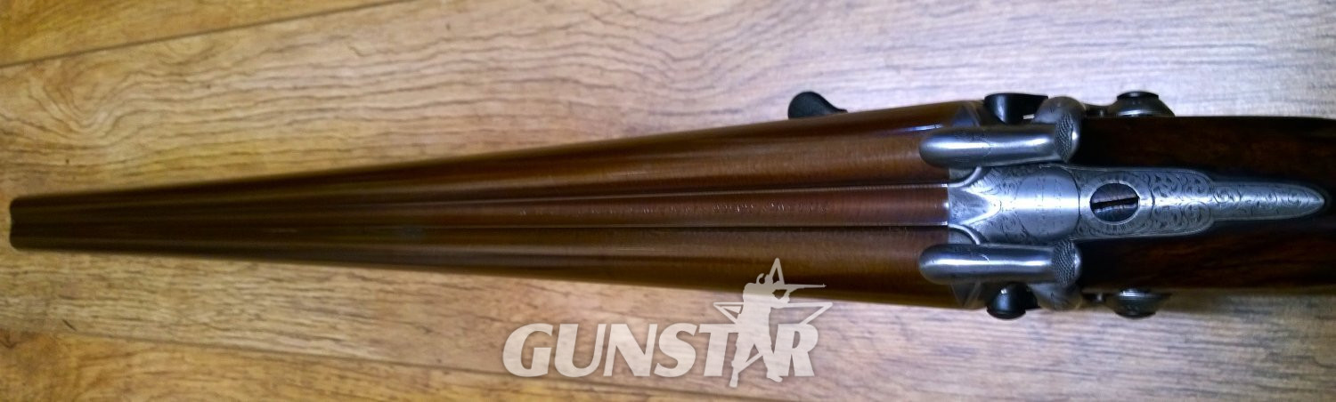 G. E. Lewis SXS Hammer Side By Side 12 Bore/gauge 