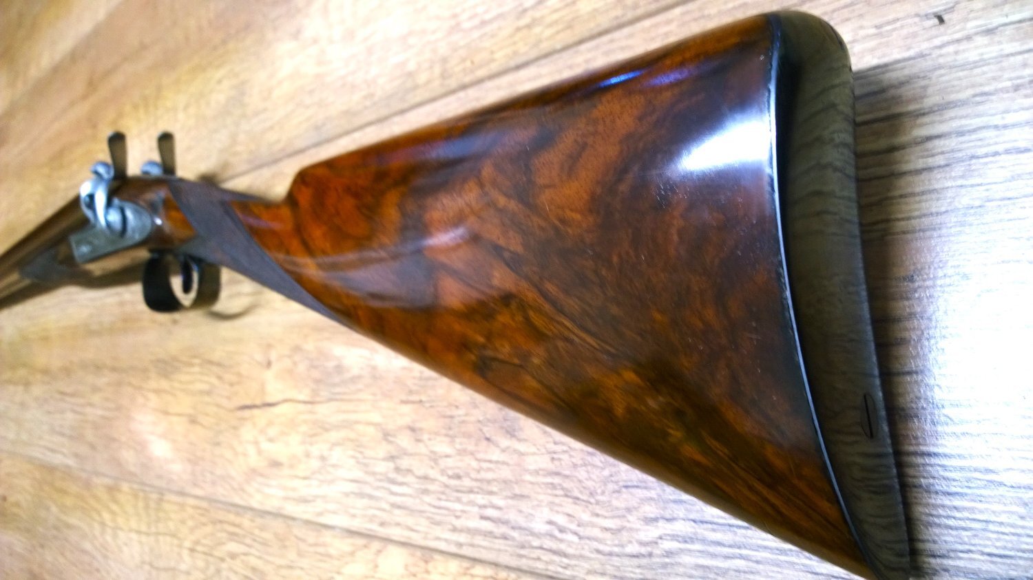 {CATEGORY} - G. E. Lewis SXS Hammer Side By Side 12 Bore/gauge in 