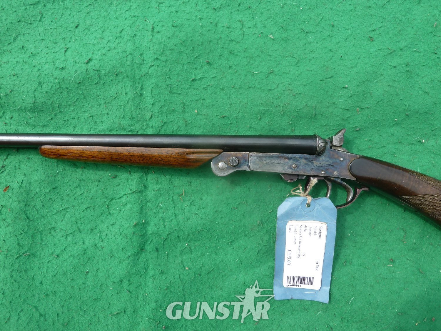  Spanish S/S Hammer Side By Side .410 Bore/gauge