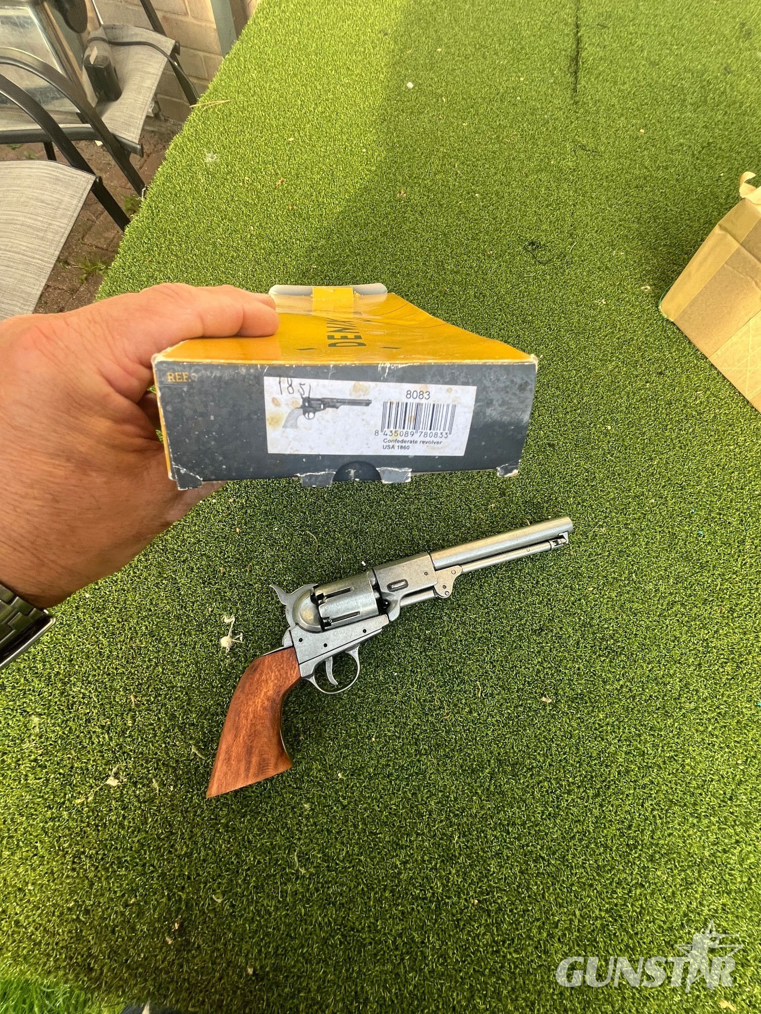  Denix Confederate revolver - Non-firing