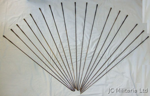 Steel Cleaning Rods For The British Martini Henry Service Rifles Steel Cleaning Rods For The British Martini Henry Service Rifles Single Shot .45 Rifle