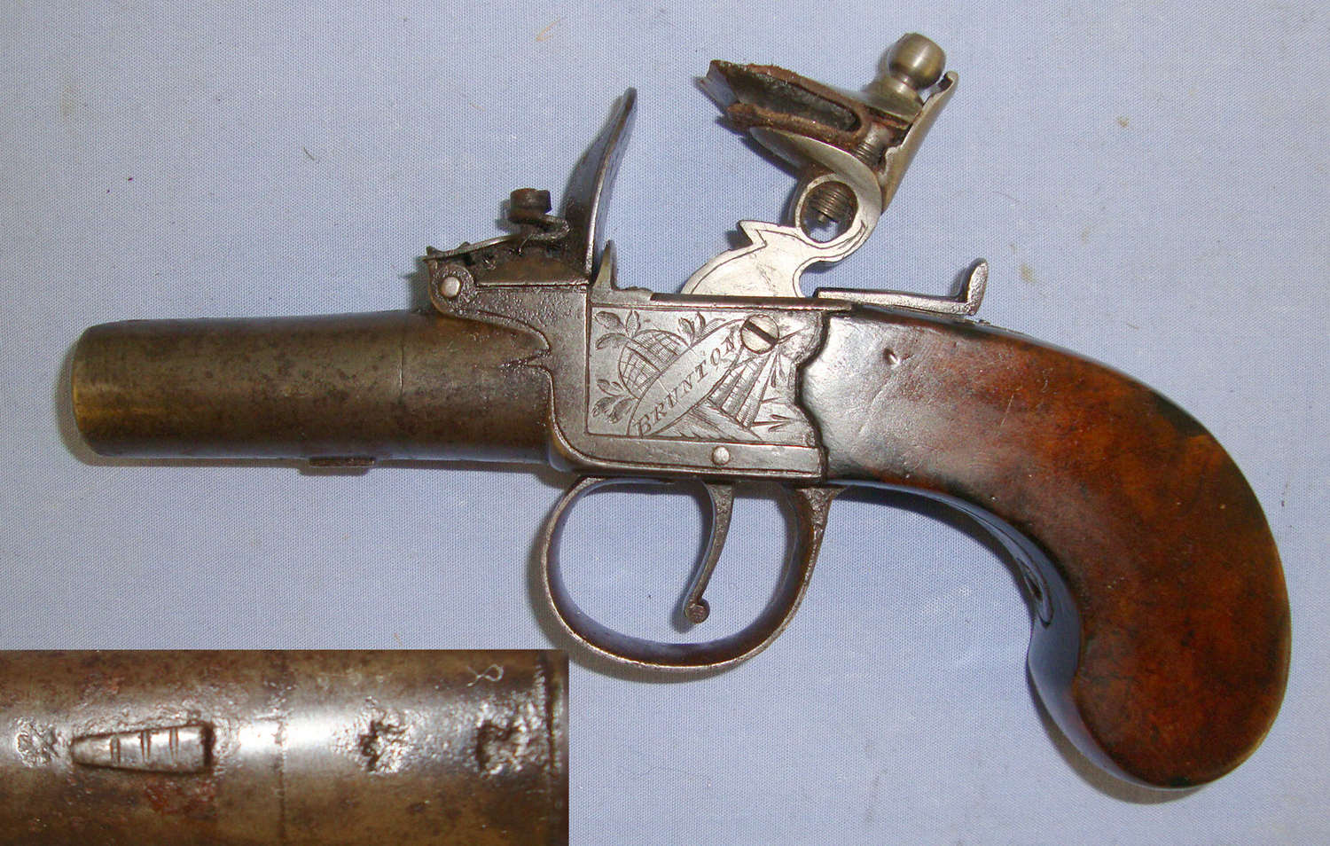  Richard Brunton With Turn Off Barrel. Sn 21013 .54 Cal Muzzleloader Muzzleloader