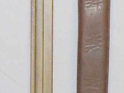 WWII 1907 Pattern Sanderson Bayonet Dated 1918 and Indian Scabbard. BAYO 136. Bayonet