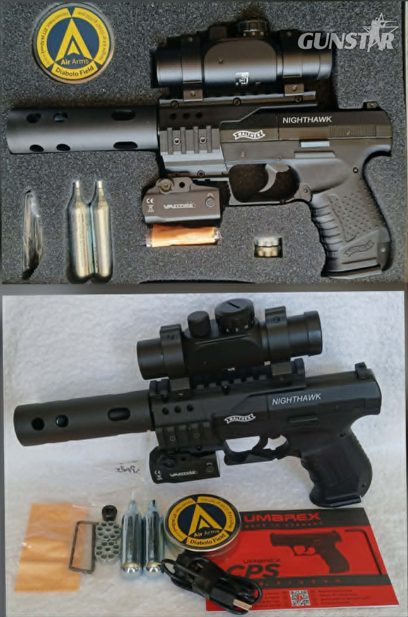 CZ P-09 Hi-Power .177 Semi Auto - {CATEGORY}