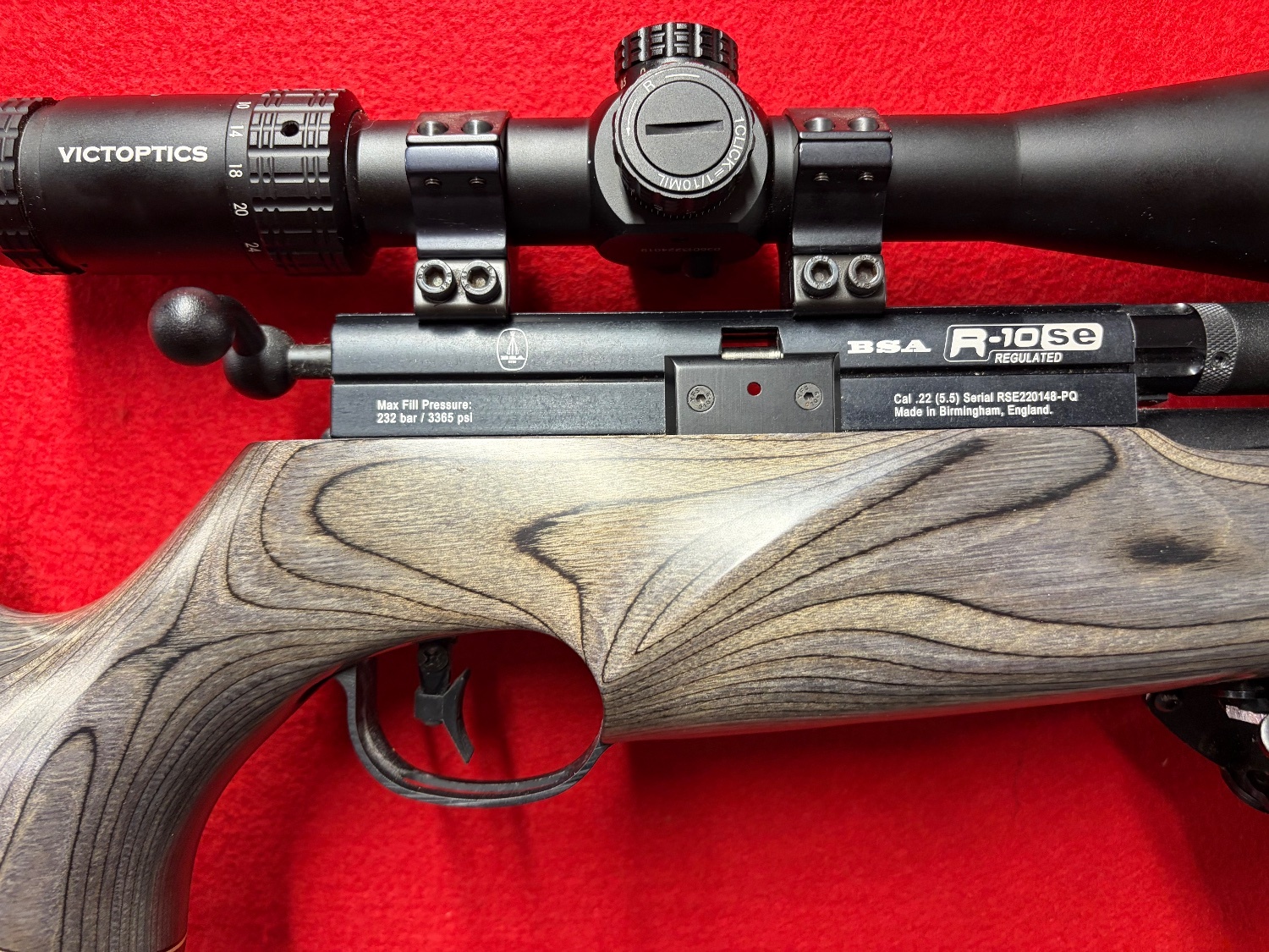  BSA R10 SE Black Pepper .22