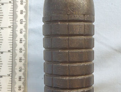 1914 Rod Rifle Grenade with Ranging Disc. German WW1 Unfired Model of 1914 Rod Rifle Grenade with Ranging Disc. Antique & Militaria