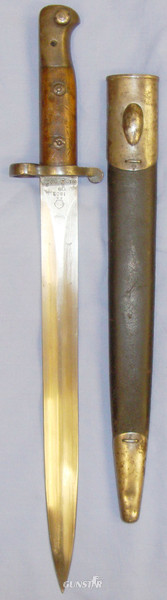 British ‘1903’ Pattern Bayonet and MkI Scabbard. BAYO 793. Bayonet in 