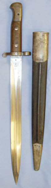  British ‘1903’ Pattern Bayonet and MkI Scabbard. BAYO 793. Bayonet