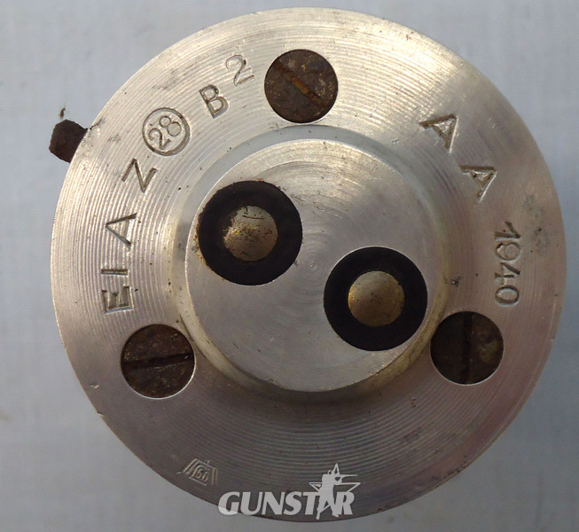 {CATEGORY} - INERT DEACTIVATED, WW2, 1940 Dated German No 28B2 Bomb Fuse And Bakelite Transit Container. - O 1795 INERT DEACTIVATED, WW2, 1940 Dated German No 28B2 Bomb Fuse And Bakelite Transit Container. - O 1795  Other Ammunition in 