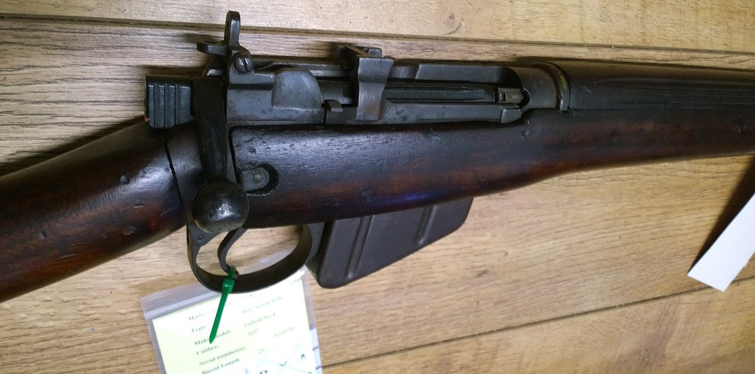  Enfield No 4 MK1 Bolt Action .303 Rifle