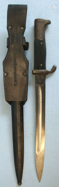 Reichs Finance Adminstration (Customs) M98 Dress Bayonet With Scabbard & 1940 Da Bayonet