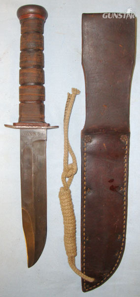 PAL Blade & Tool Company Plattsburg New York U.S. Navy MK 2 Fighting Knife By PAL (PAL Blade & Tool Company Plattsburg New Yo