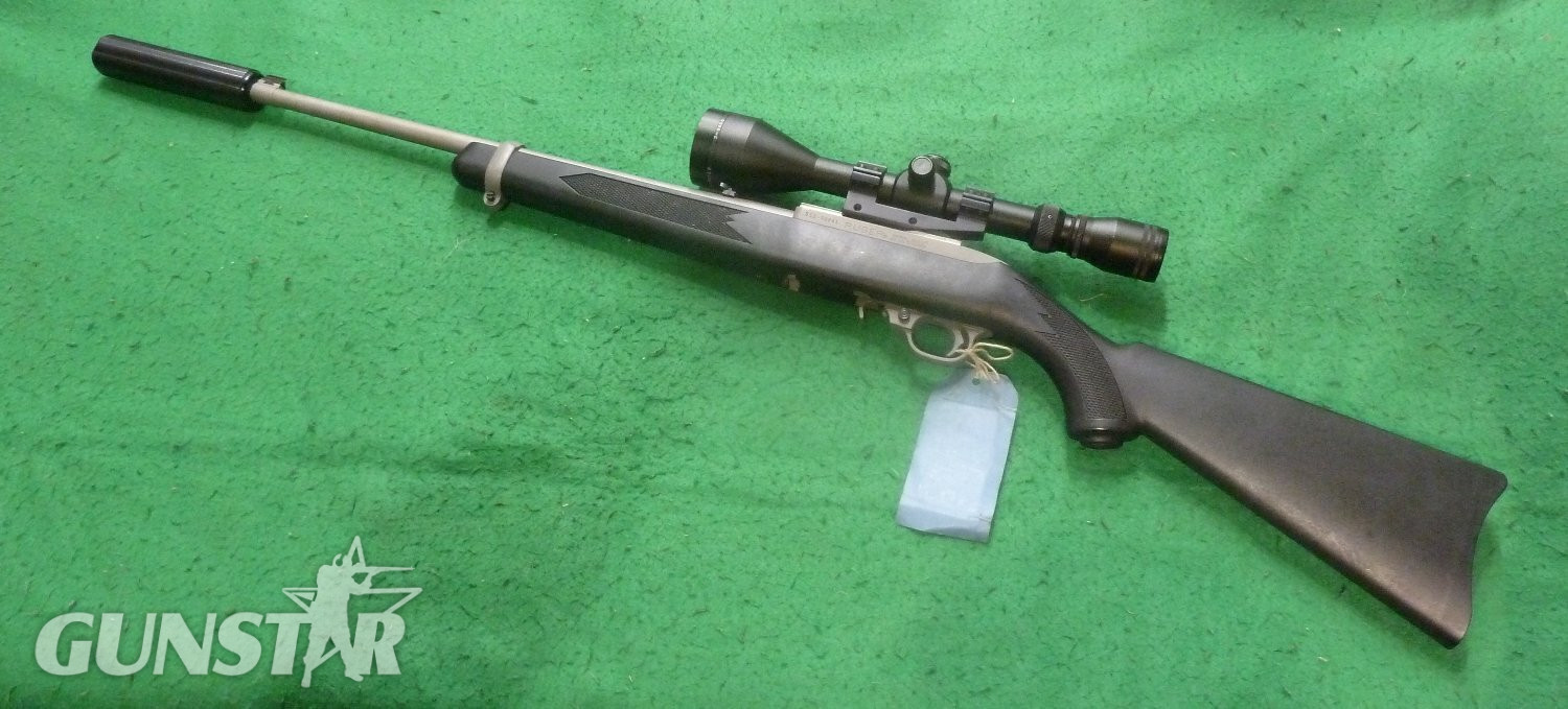 Ruger 10-22 Synthetic Semi-Auto .22 RF Rifle in 