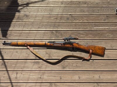 Mosin Nagant Sniper Bolt Action 7.62x54mmR (Mosin-Nagant) Rifle