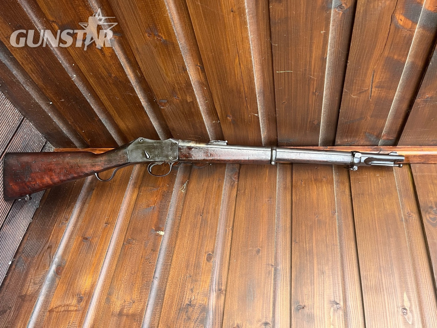 Martini Henry Interchangeable Carbine Mark 1 Lever Action .45 Rifle in 