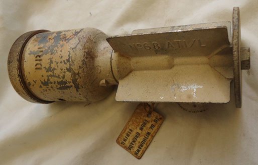 INERT DEACTIVATED, WW2 1942 Dated British No.68 AT (Anti Tank) DRILL Grenade INERT DEACTIVATED, WW2 1942 Dated British No.68 AT (Anti Tank) DRILL Grenade Antique & Militaria