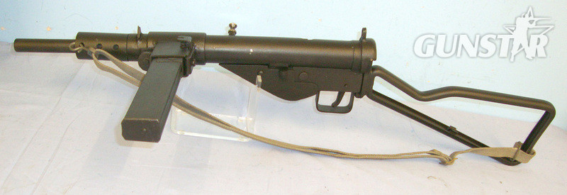  Spear & Jackson With Skeleton Stock & Webbing Sling. **UK/EU 2023 DEACTIVATION CERTIFICATED** None  Submachine Gun