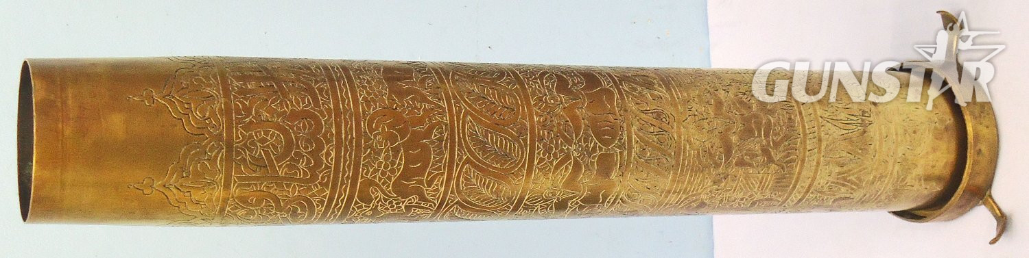 DEACTIVATED INERT. Iraqi War Bring Back by Fast Jet Pilot, Modern Trench Art Soviet Made 85mm Anti Aircraft Gun (80x629R) Cartridge Case. Sn - 22906 DEACTIVATED INERT. Iraqi War Bring Back by Fast Jet Pilot, Modern Trench Art Soviet Made 85mm Anti Aircraft Gun (80x629R) Cartridge Case. Sn - 22906 Antique & Militaria - {CATEGORY}