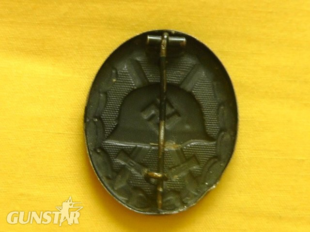 D.R.G.M. World war two German black wound badge. Antique & Militaria - {CATEGORY} in 