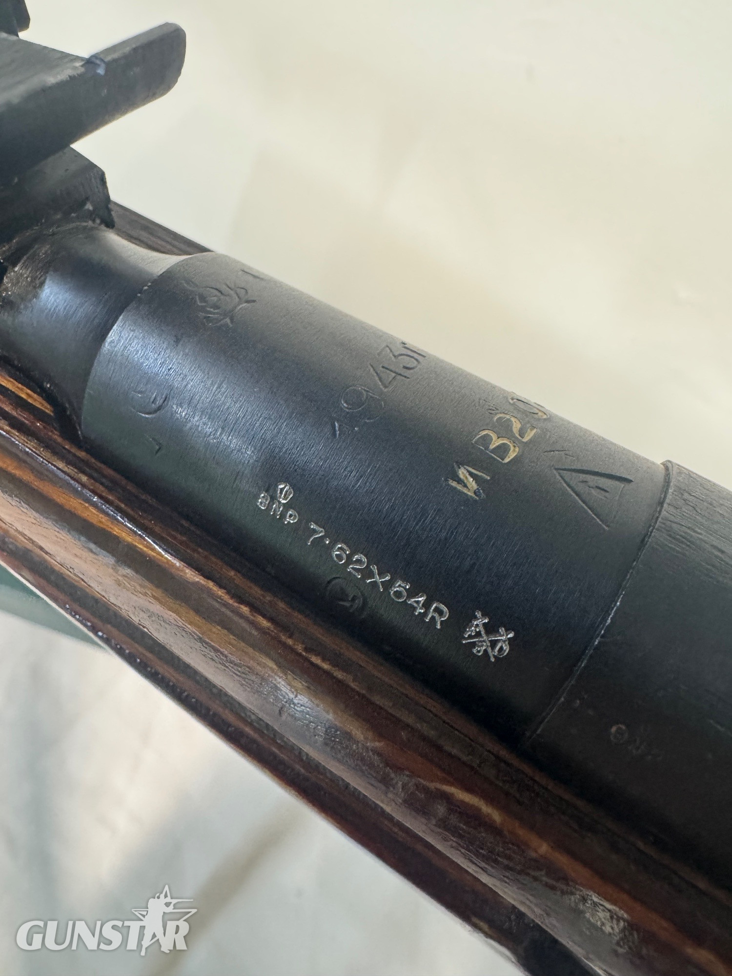 Moisin Nagant 7.62 x 53R. Bolt Action Rifle. 1943R. Fully marked.  7.62 x 53R Bolt Action 7.62x54mmR (Mosin-Nagant) Rifle - {CATEGORY} in 