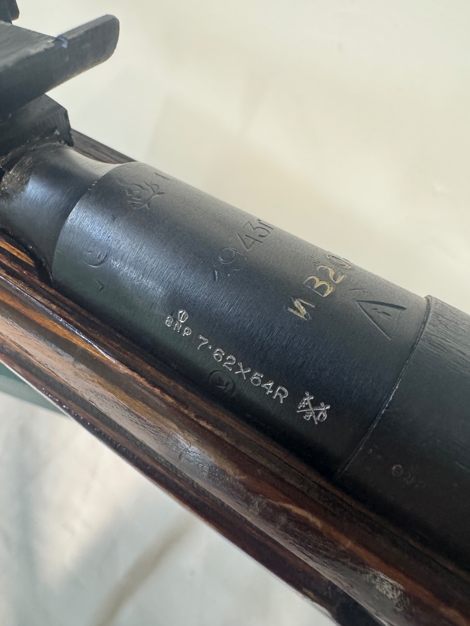 Moisin Nagant 7.62 x 53R. Bolt Action Rifle. 1943R. Fully marked.  7.62 x 53R Bolt Action 7.62x54mmR (Mosin-Nagant) Rifle - {CATEGORY} in 