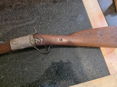 Peabody 50 cal Single Shot Obsolete Rifle