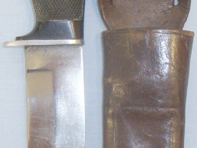 WWII Period ‘G.Wolstenholm & Son’ Deck Knife and Scabbard. ED 2559. Knive