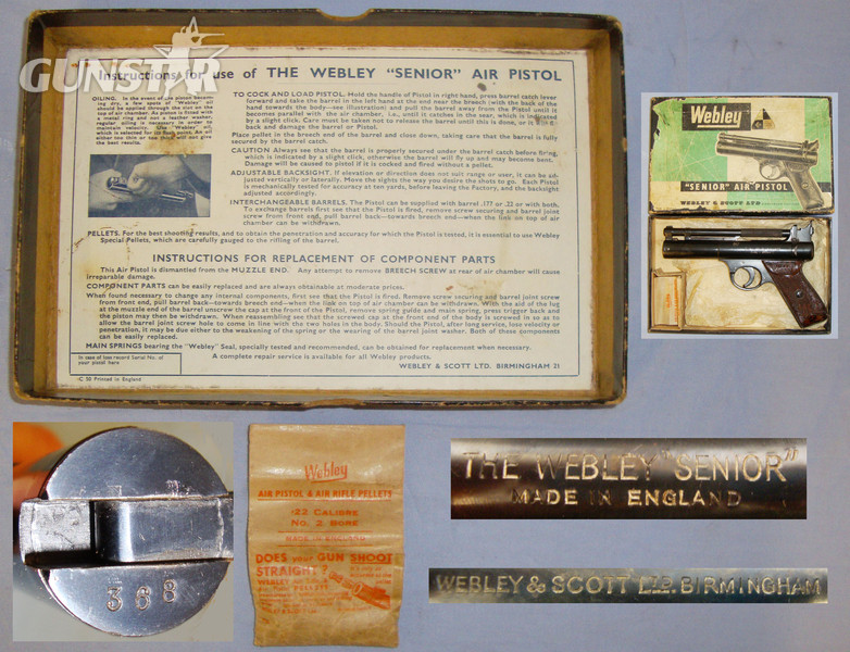 Webley & Scott Senior .22