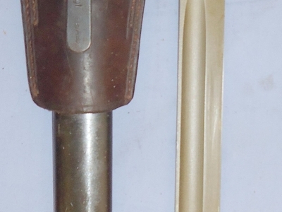 Czechoslovakian V-24 Bayonet Scabbard & Frog. 22534:4. Bayonet