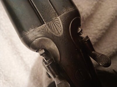 William Evans Gun & Rifle Makers 3 inch hammer  Side By Side 12 Bore/gauge