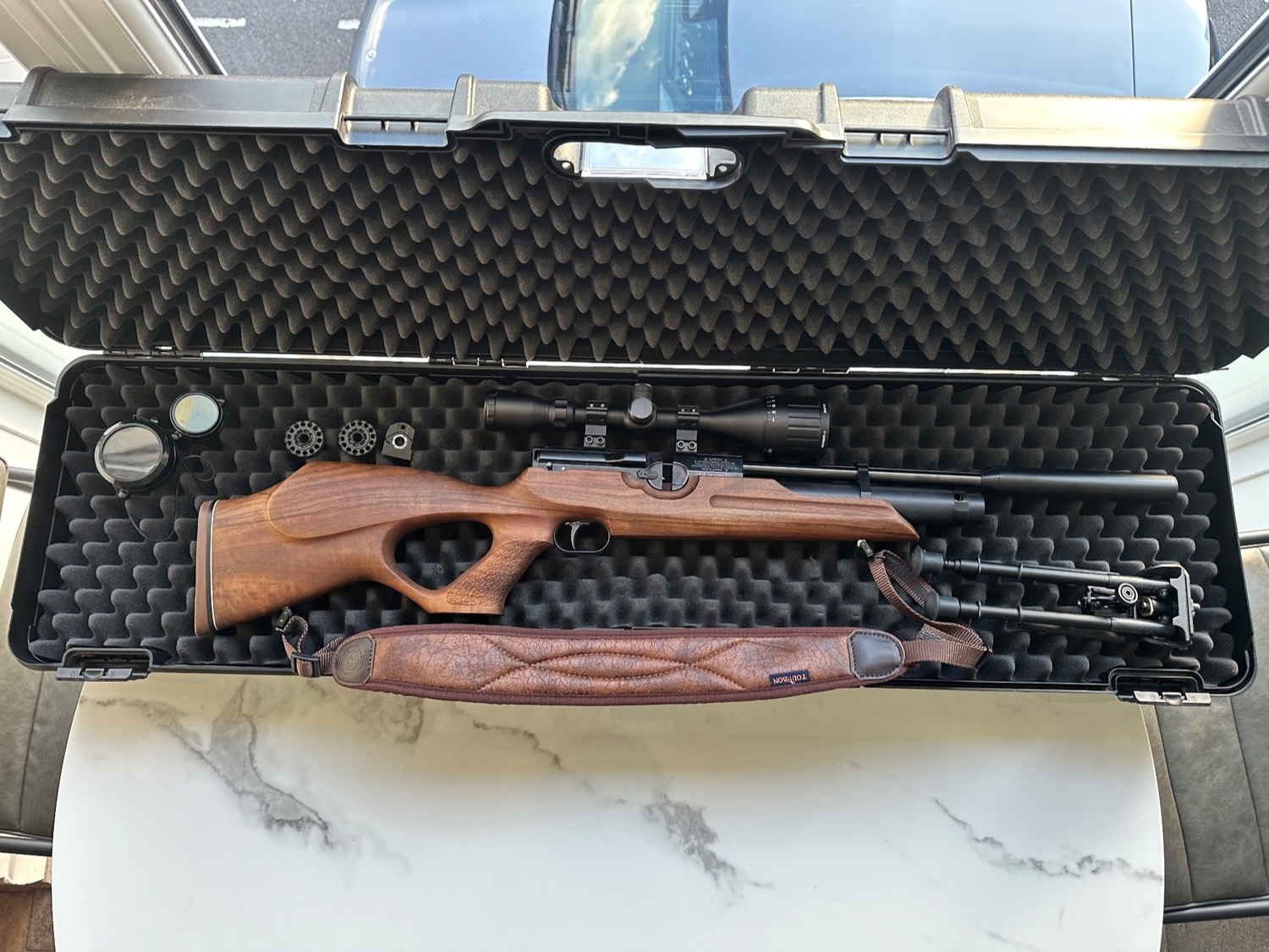 Weihrauch HW100 KT Ratwork tuned! Lever Action .177 Rifle 