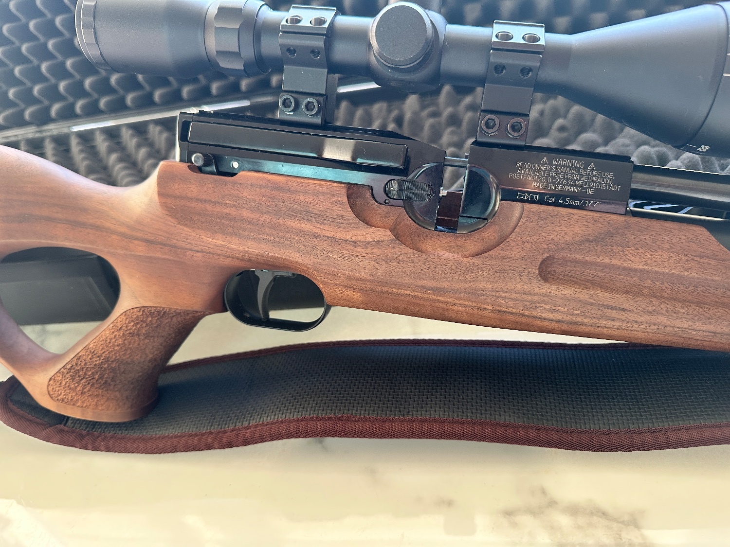 {CATEGORY} - Weihrauch HW100 KT Ratwork tuned! Lever Action .177 Rifle