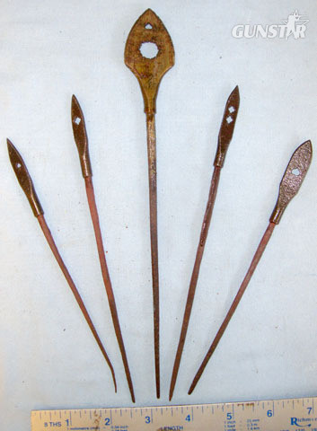 RARE, ORIGINAL, COLLECTION OF 5 ANCIENT Late Momoyama / Early Edo Period Japanes Other Blade in 