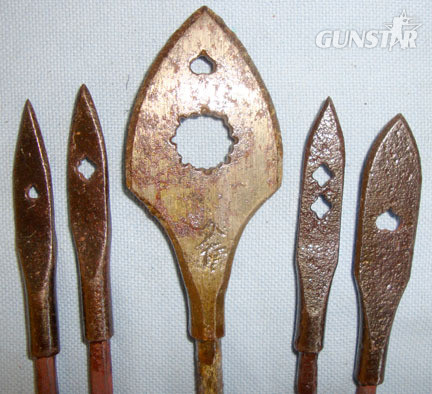  RARE, ORIGINAL, COLLECTION OF 5 ANCIENT Late Momoyama / Early Edo Period Japanes Other Blade