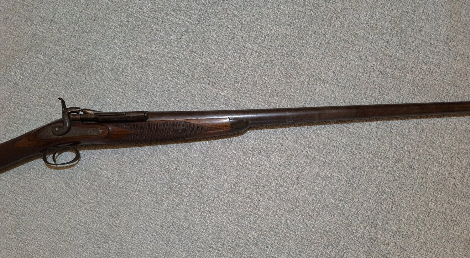 {CATEGORY} - E. & G. Higham 8 Bore Snider Single Barrel 8 Bore/gauge in 