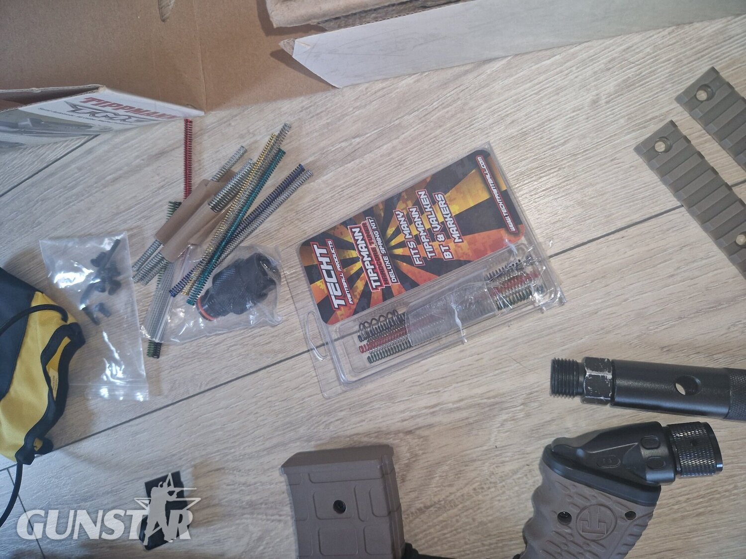  Tippmann tmc with carryhandle and extras .68 Paintball Markers Paintball Gun