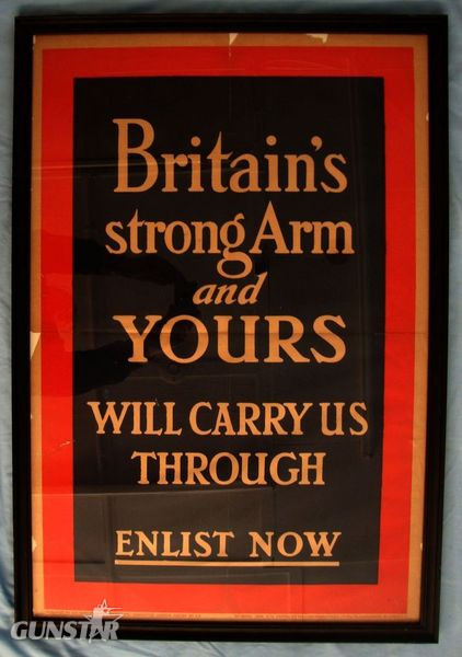 1914 British Government Parliamentary Recruiting Committee Recruitment Poster No 1914 British Government Parliamentary Recruiting Committee Recruitment Poster No Other Accessory in 