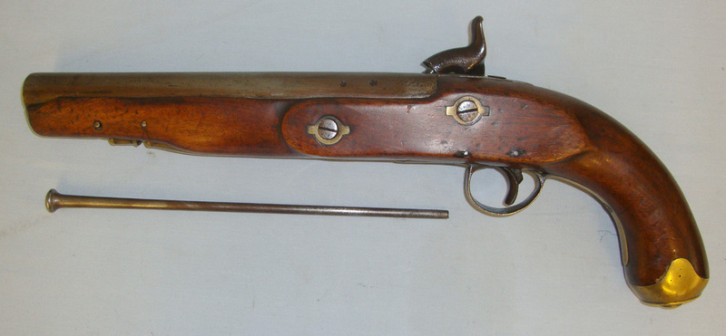  Enfield Officer’s Percussion Holster Pistol None Muzzleloader