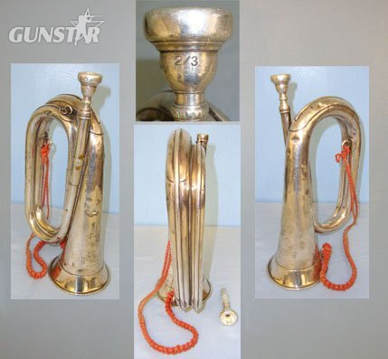  Early WW2 1940 Silver Plated Brass Regimental Bugle Engraved to the 7th Battalion Manchester Regiment By Boosey & Hawkes London, Presented To The Battalion By Noel M Timson With Lanyard. Sn 16081. Early WW2 1940 Silver Plated Brass Regimental Bugle Engraved to the 7th Battalion Manchester Regiment By Boosey & Hawkes London, Presented To The Battalion By Noel M Timson With Lanyard. Sn 16081. Other Accessory