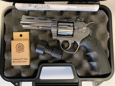 Krown Land HERC 4'' SILVER .177