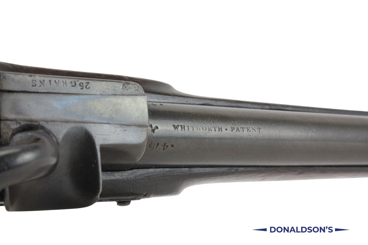 Westley Richards Monkey Tail .451 Pistol .45 Single Shot - {CATEGORY}