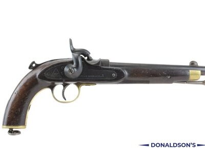 Westley Richards Monkey Tail .451 Pistol .45 Single Shot