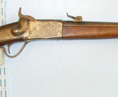 Providence Tool Company Peabody’s 1862 Patent Sharps & Hankins Model 1862 Army .45- Peabody Rim Fire Obs Single Shot .45 Rifle