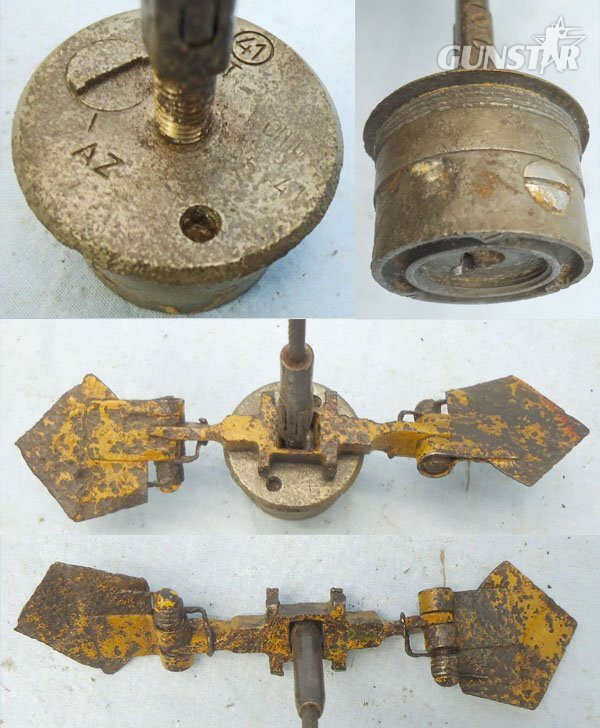  DEACTIVATED INERT. German, WW2, 1941 Dated, SD-2 Small Fin Butterfly Bomb With a Number 41 Fuze. Sn - 22441:3 DEACTIVATED INERT. German, WW2, 1941 Dated, SD-2 Small Fin Butterfly Bomb With a Number 41 Fuze. Sn - 22441:3  Other Ammunition