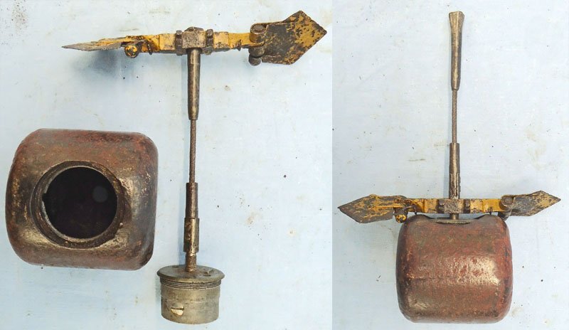 DEACTIVATED INERT. German, WW2, 1941 Dated, SD-2 Small Fin Butterfly Bomb With a Number 41 Fuze. Sn - 22441:3 DEACTIVATED INERT. German, WW2, 1941 Dated, SD-2 Small Fin Butterfly Bomb With a Number 41 Fuze. Sn - 22441:3  Other Ammunition