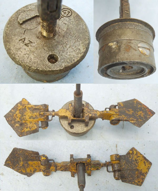  DEACTIVATED INERT. German, WW2, 1941 Dated, SD-2 Small Fin Butterfly Bomb With a Number 41 Fuze. Sn - 22441:3 DEACTIVATED INERT. German, WW2, 1941 Dated, SD-2 Small Fin Butterfly Bomb With a Number 41 Fuze. Sn - 22441:3  Other Ammunition