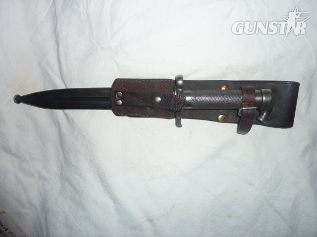 Swedish M1896 Mauser rifle Bayonet in 
